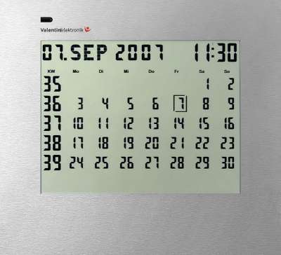 Elektronische Wandkalender kaufen im Online-Shop von Valentin 