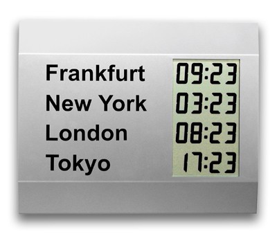 CW-600: Universal Time Clock, radio-controlled